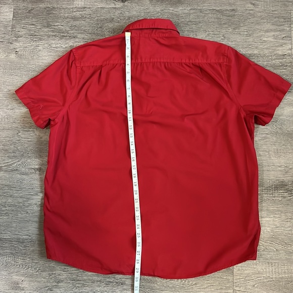 EXPRESS Mens Short Sleeve Button Down Shirt, Size XL - Picture 4 of 5